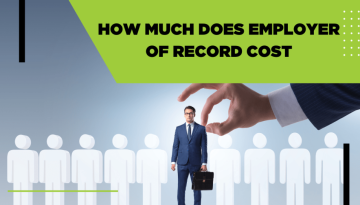 A description of employer of record costs