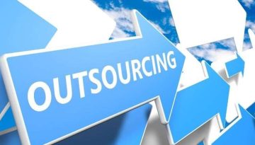 what types of services do outsourcing companies support